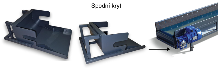 spodní kryt